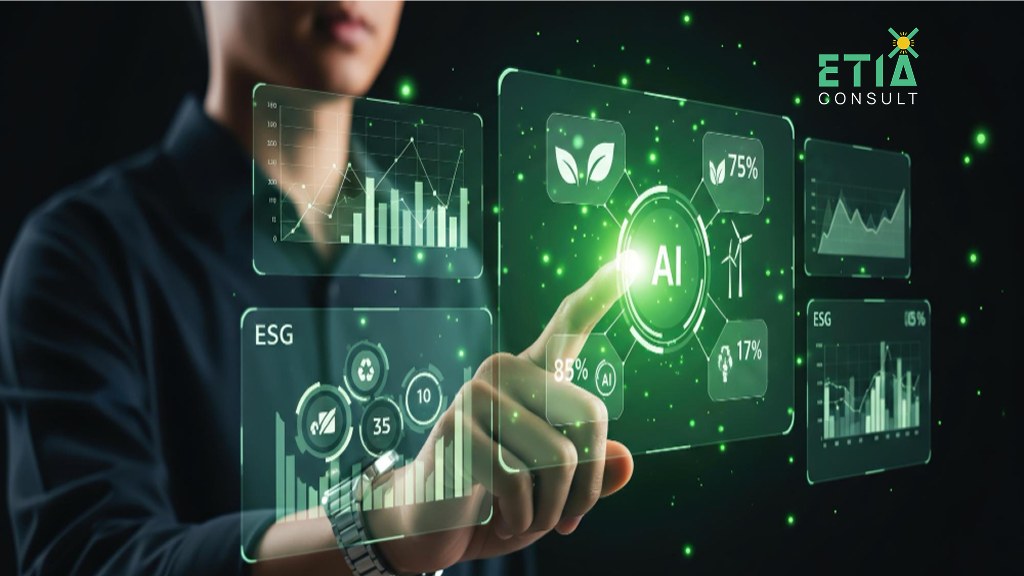AI in energy trading dashboard analyzing real-time market data and risk management