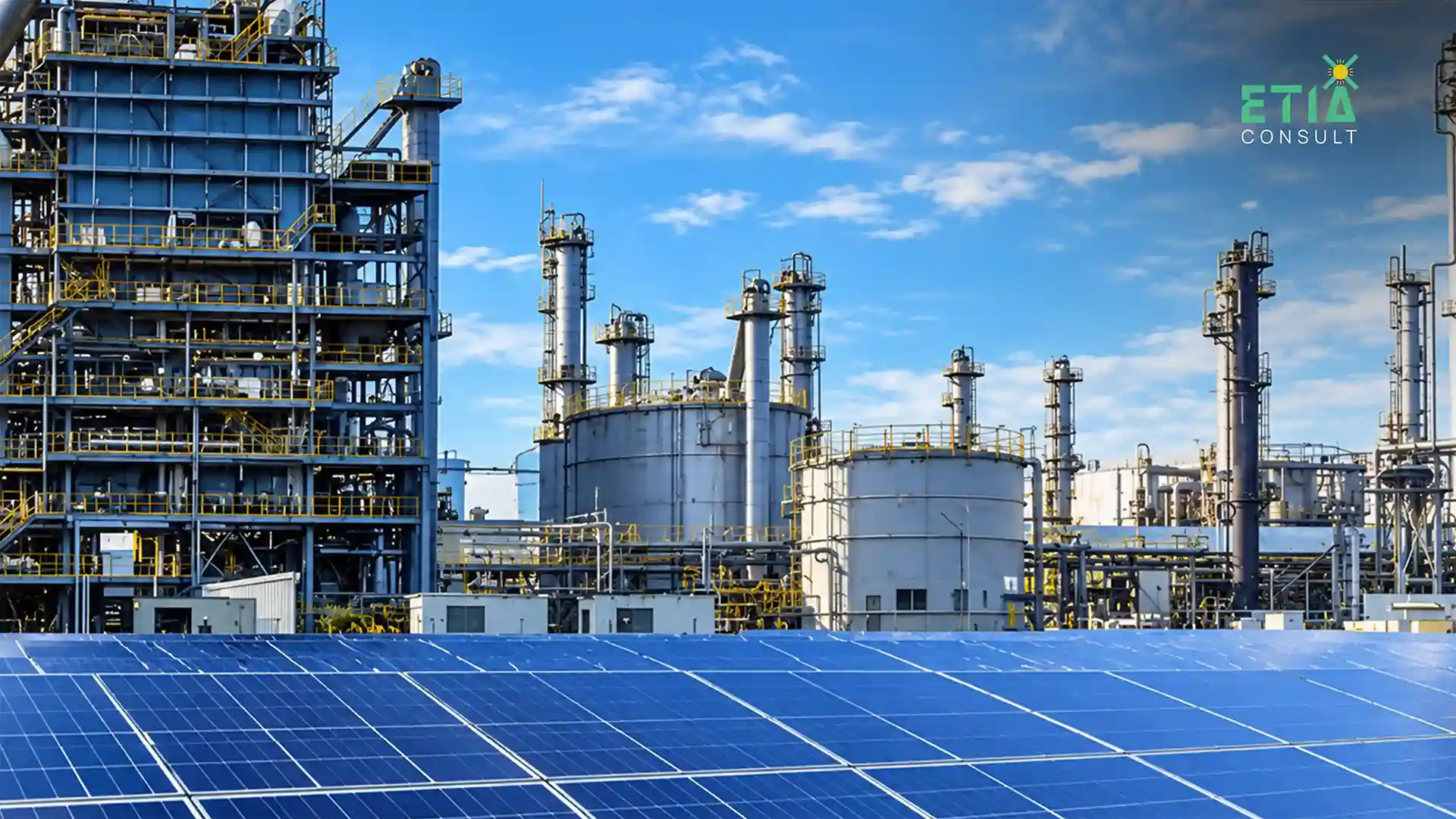 IoT in energy management and energy asset monitoring — ETIAconsult Netherlands specialist reviewing connected energy assets dashboard showing industrial IoT sensor data, predictive maintenance alerts, and real-time asset performance monitoring